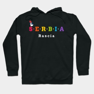 Serbia, Rascia. (Flag Version) Hoodie